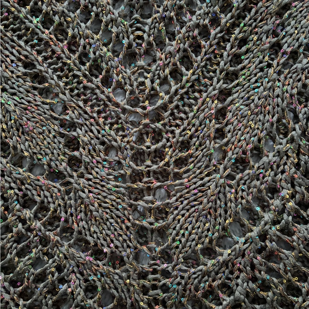 Liu Jo Glittering Knit Top With Multicolor Accents View 5